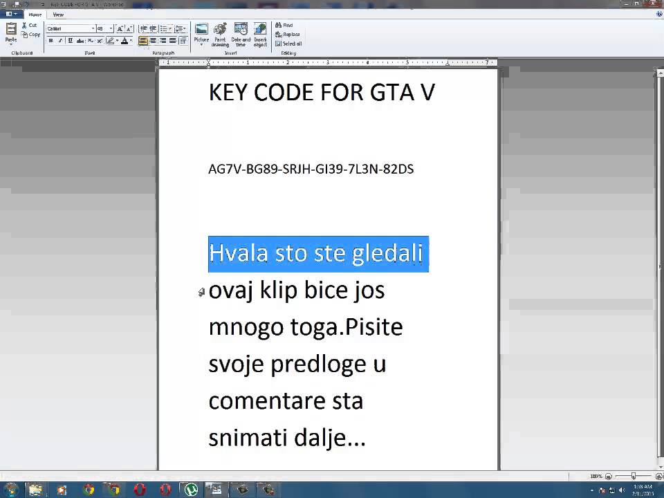 gta 4 key code